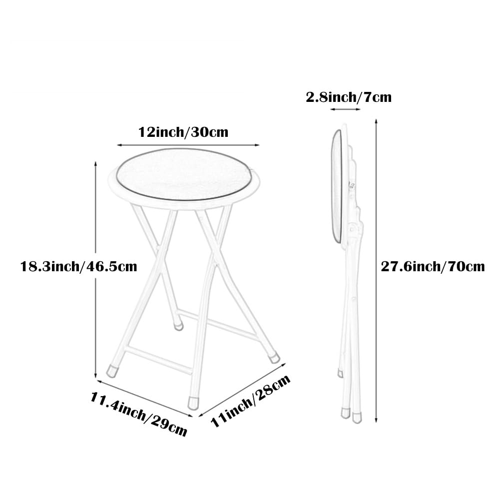 Folding Upholstered Barstool N884816