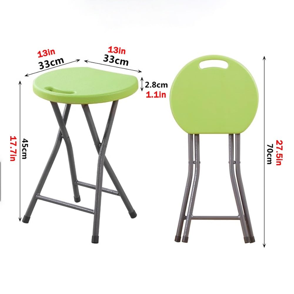 18 Inch Folding Stool with Footrest M5143
