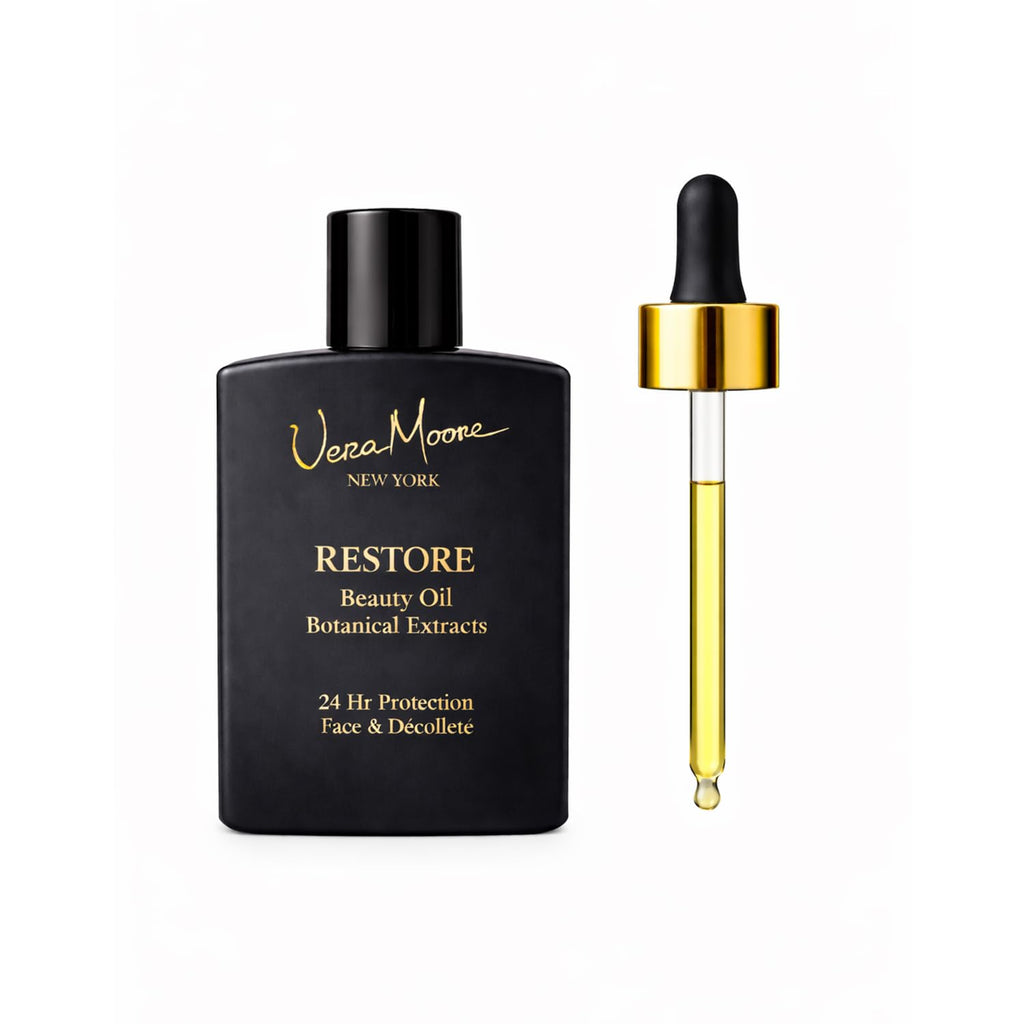 Face and Decollete Beauty Oil with Jojoba and Marula Oils, 1 oz I484416