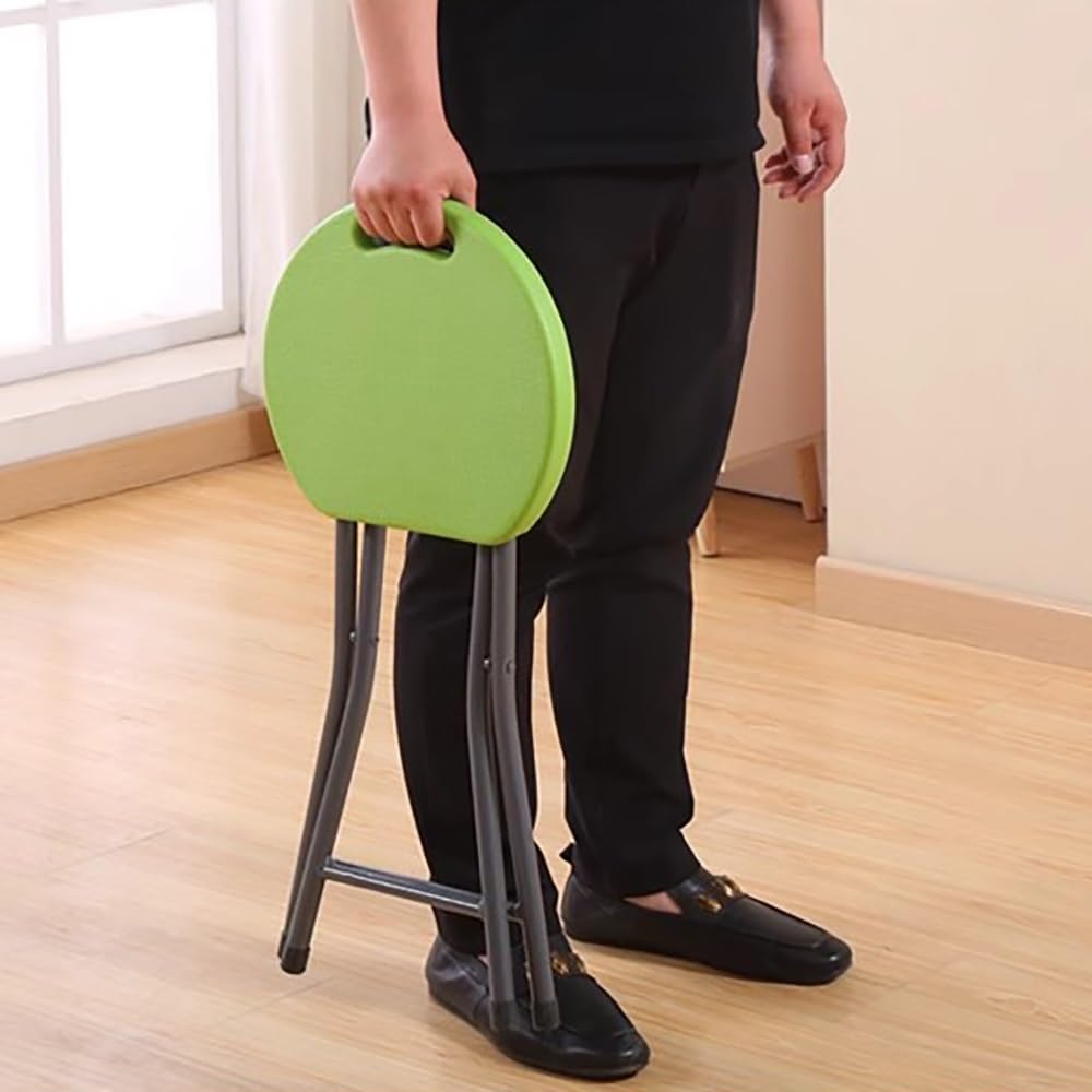 18 Inch Folding Stool with Footrest M5143