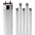 24 Inch T8 Fluorescent Tube Light Bulb 17W 2700K Warm White G13 Bi-Pin Base Pack of 6 E5760