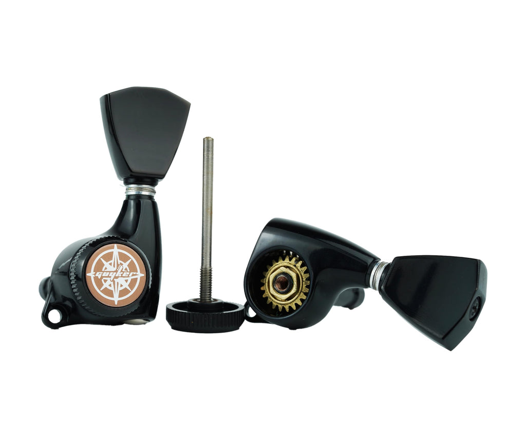 Locking Guitar Tuners 3L + 3R Black H503873