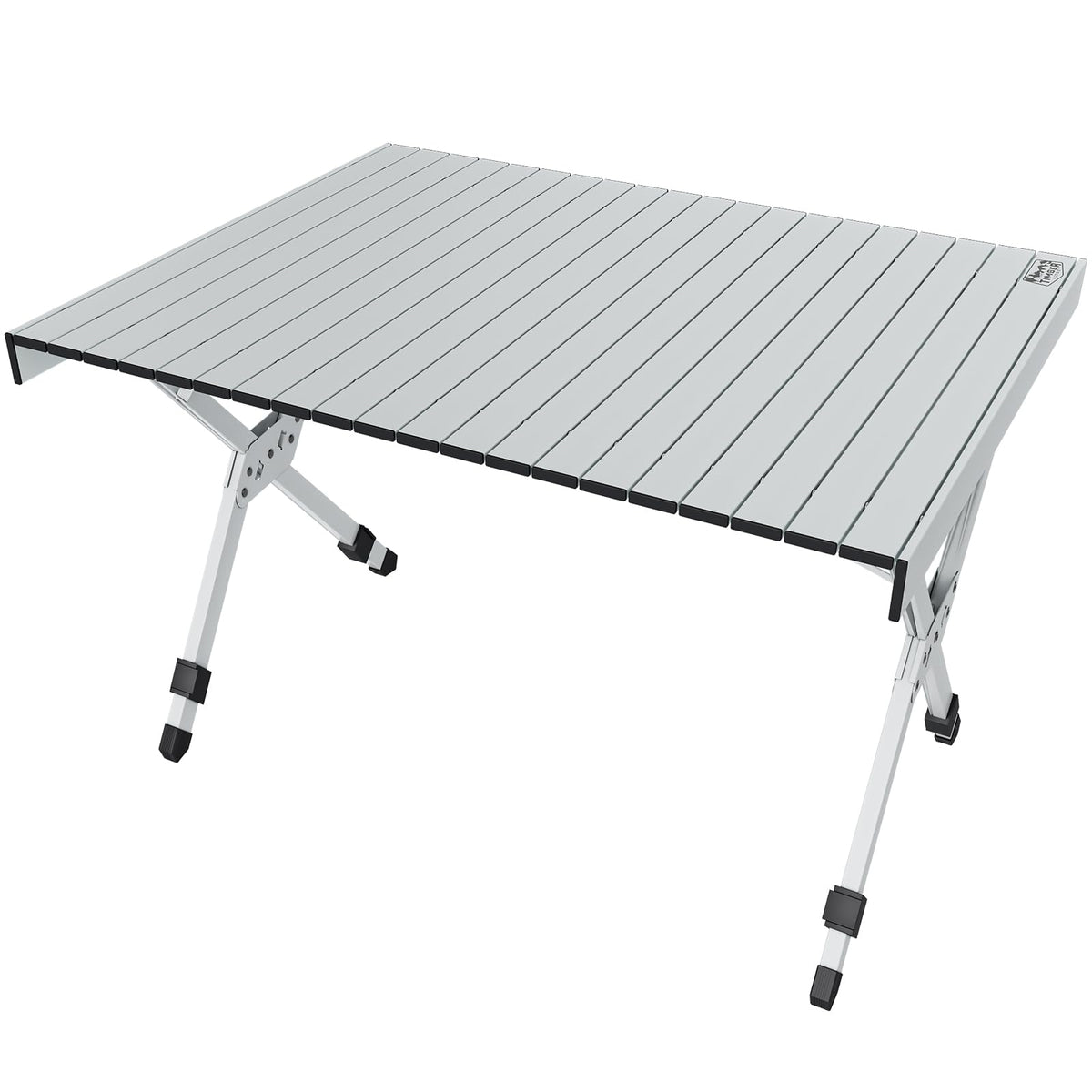 Folding Camping Table Adjustable Height Lightweight Aluminum Y753374
