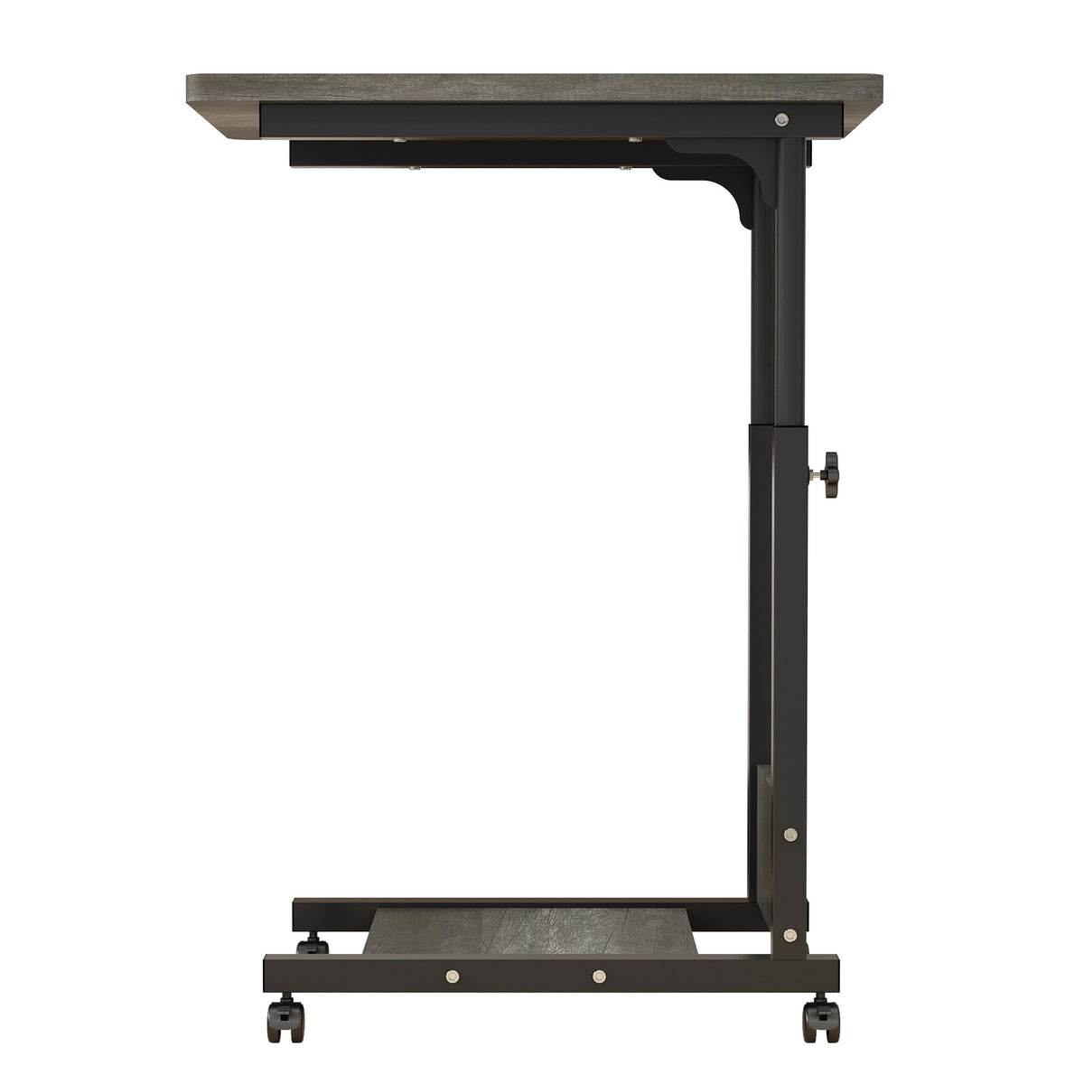 Adjustable Height C Table with Wheels and Storage R877896
