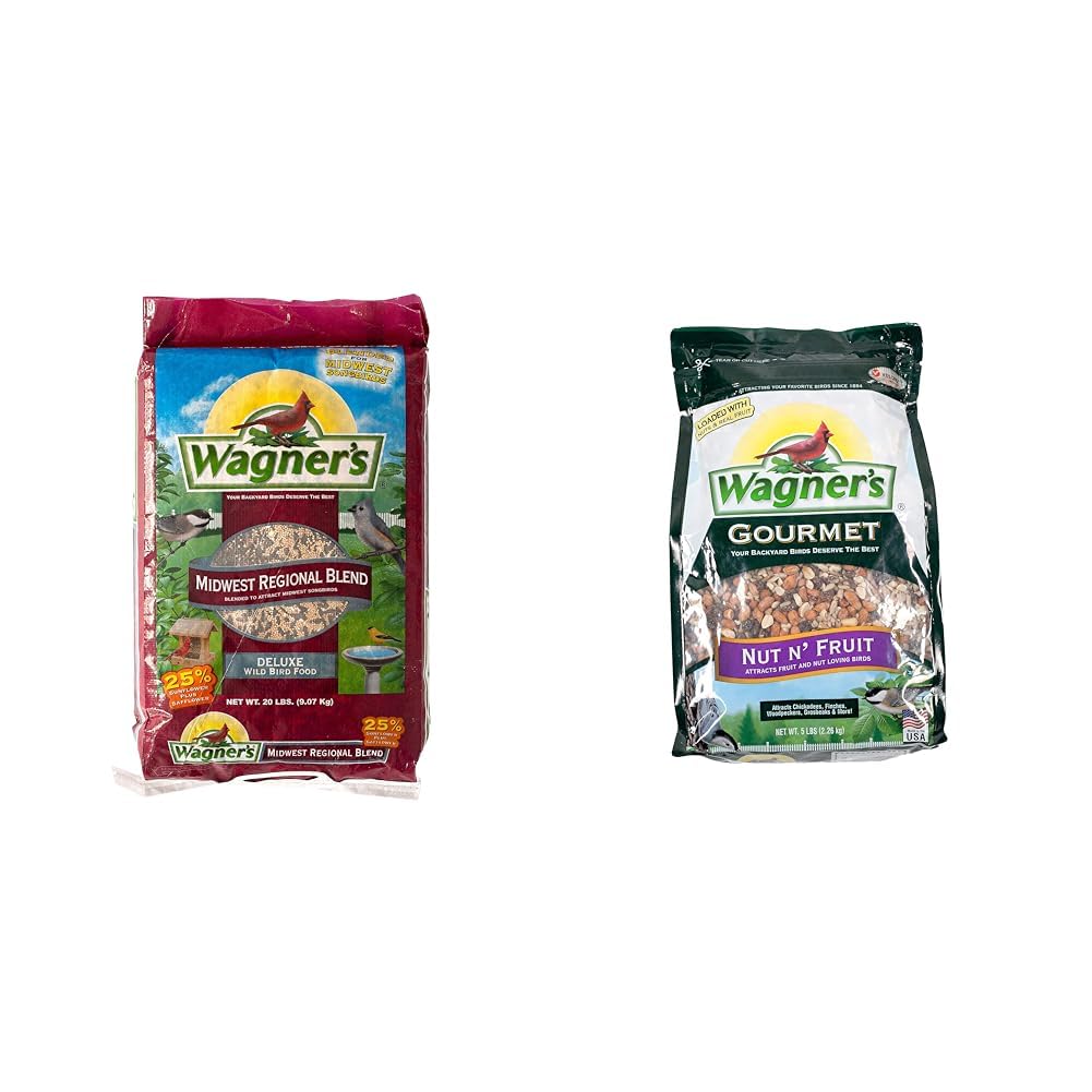 20-Pound Wild Bird Food and 5 Pound Nut & Fruit Wild Bird Food K64234