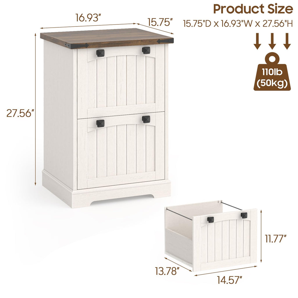 2 Drawer Small File Cabinet I979