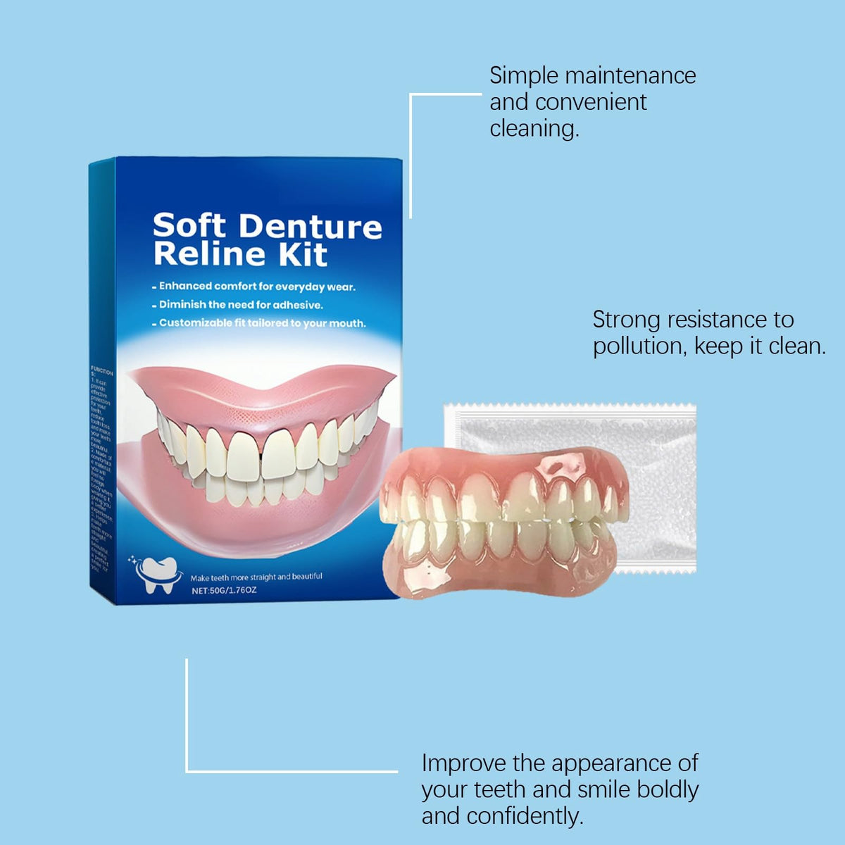 Soft Denture Reline Kit A8309
