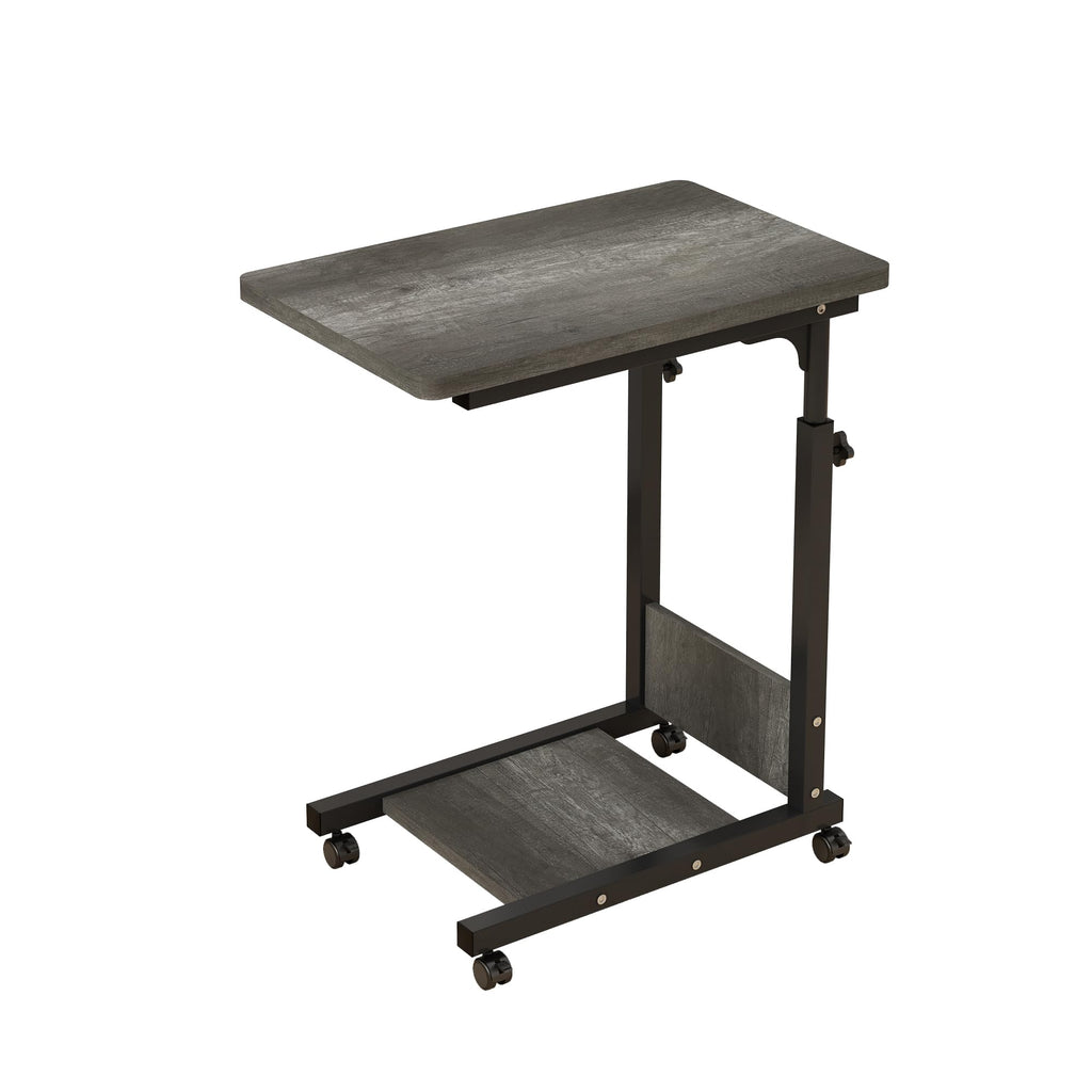 Adjustable Height C Table with Wheels and Storage R877896