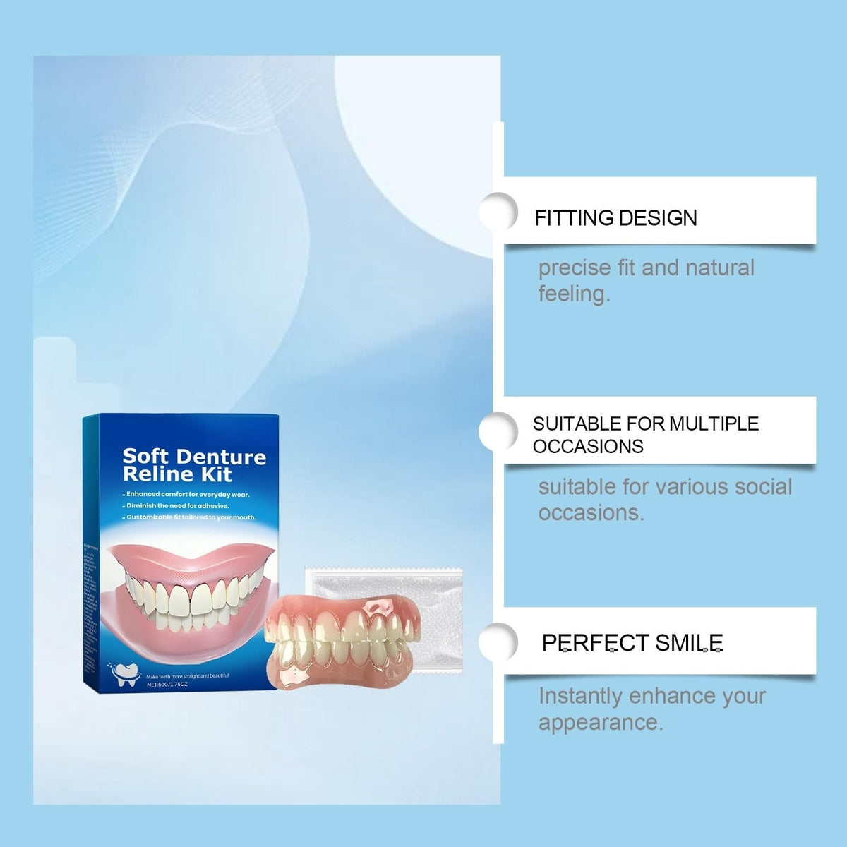 Soft Denture Reline Kit A8309