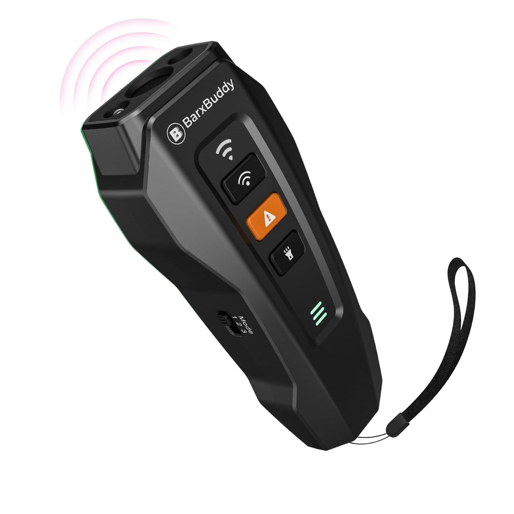 Long Range Ultrasonic Rechargeable Anti Bark Device for Dogs (Black) R856393
