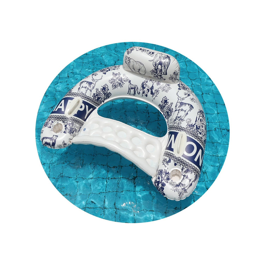 Inflatable Pool Float Chairs with Cup Holder S9505
