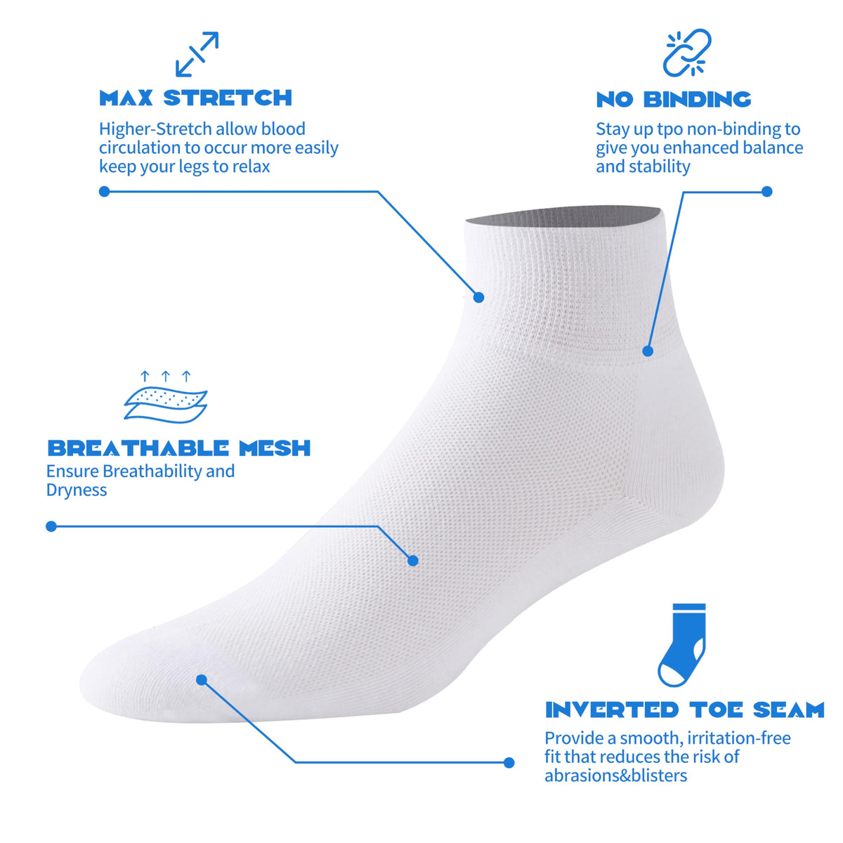 Cotton Ankle Socks G33599