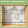 2-Pack 3-Tier Pull Out Under Sink Organizer Q249524