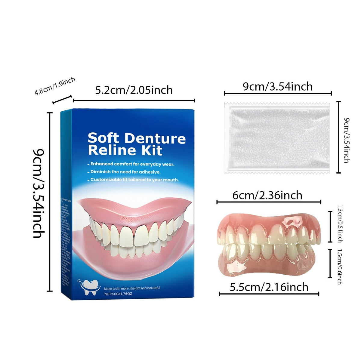 Soft Denture Reline Kit A8309