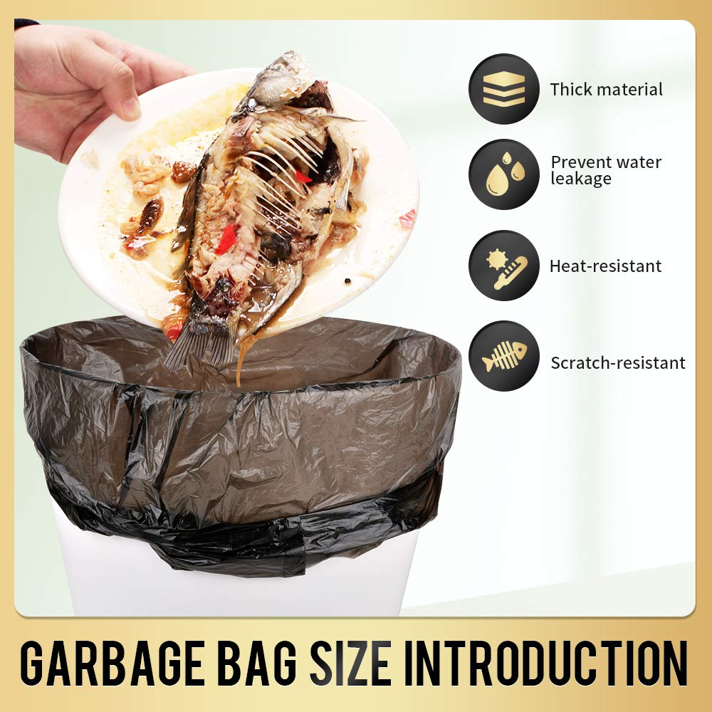 4 Gallon 100 Counts Small Trash Bags J5429