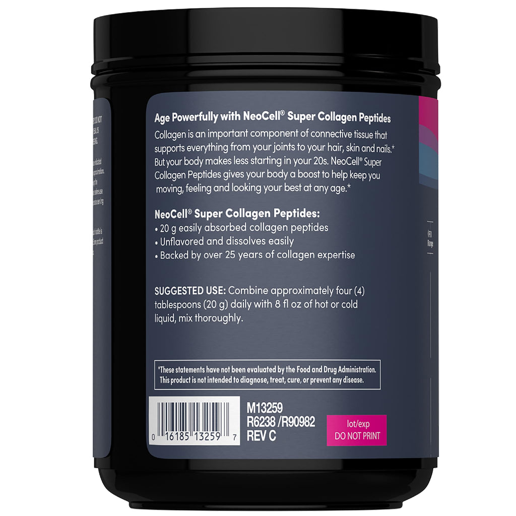 Unflavored Collagen Peptides Powder P18928