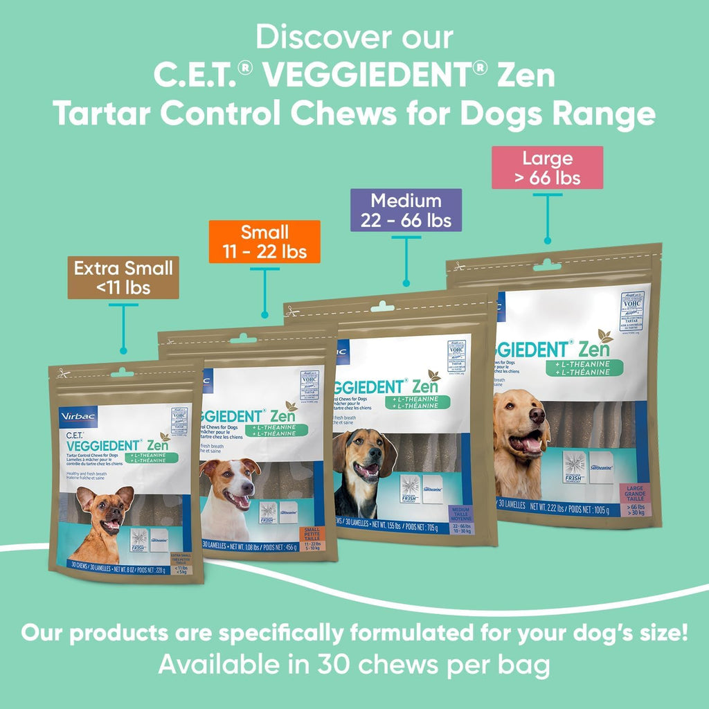 Plaque and Tartar Control Chews for Dogs X3710