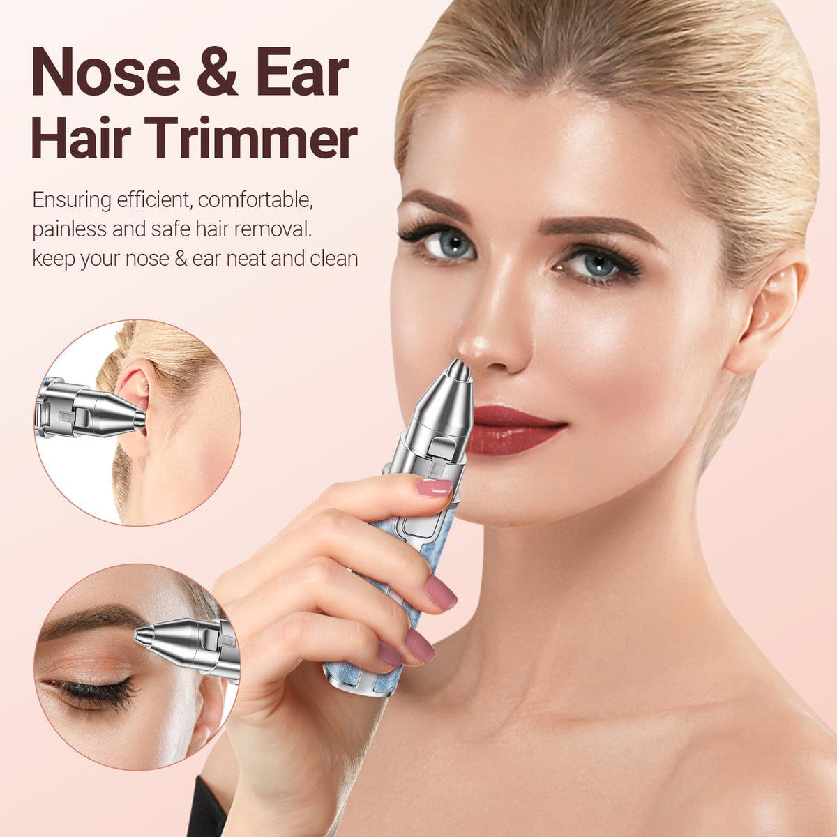 2-in-1 Nose & Eyebrow Trimmer H11454