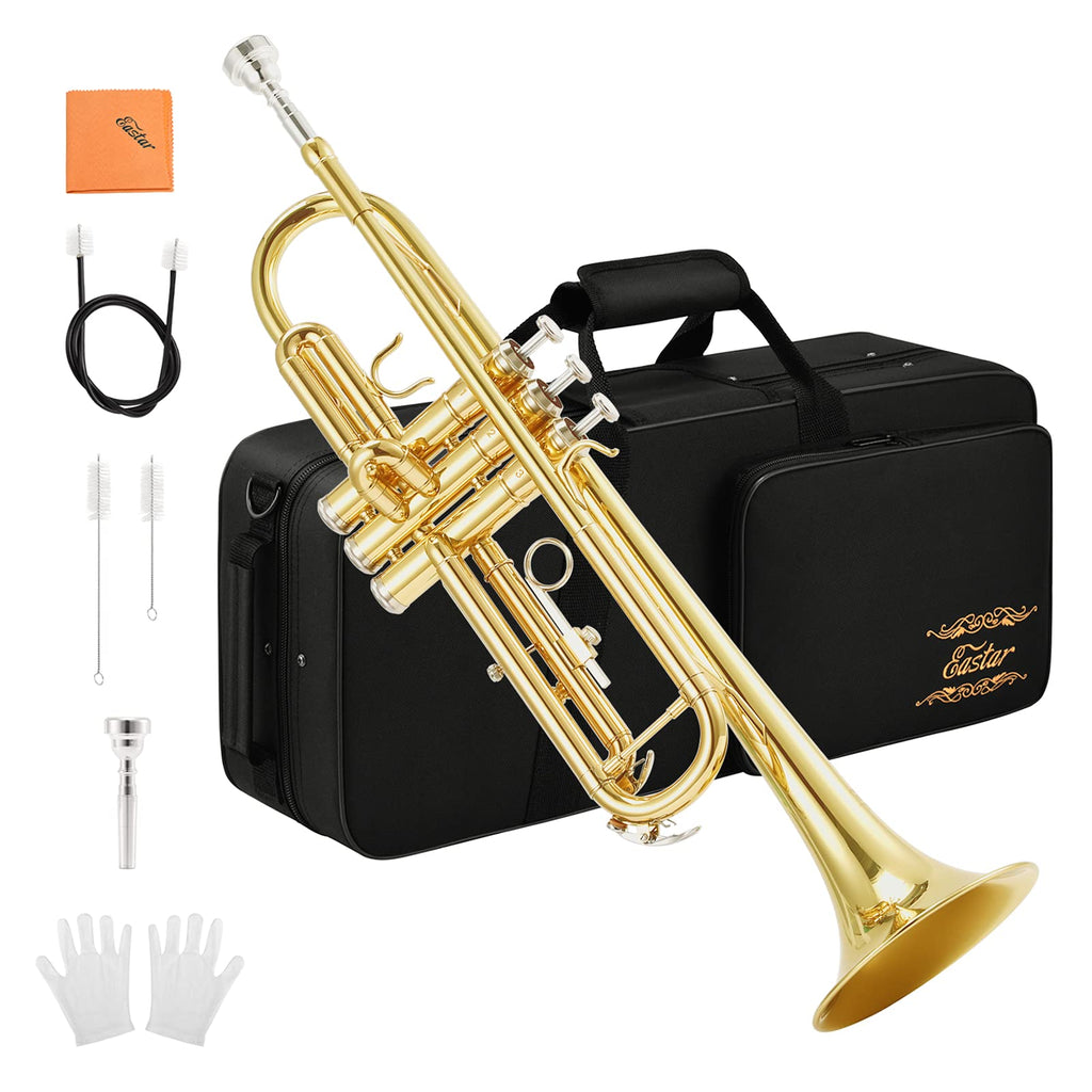 Bb Standard Trumpet Set with Hard Case and 7C Mouthpiece Q45437