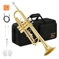 Bb Standard Trumpet Set with Hard Case and 7C Mouthpiece Q45437