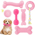 Pink 6 Pack Dog Chew Toys G5857