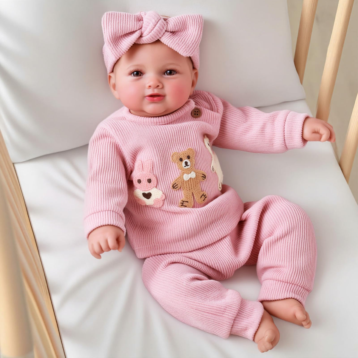 20 Inch Realistic Baby Dolls with Accessories C489