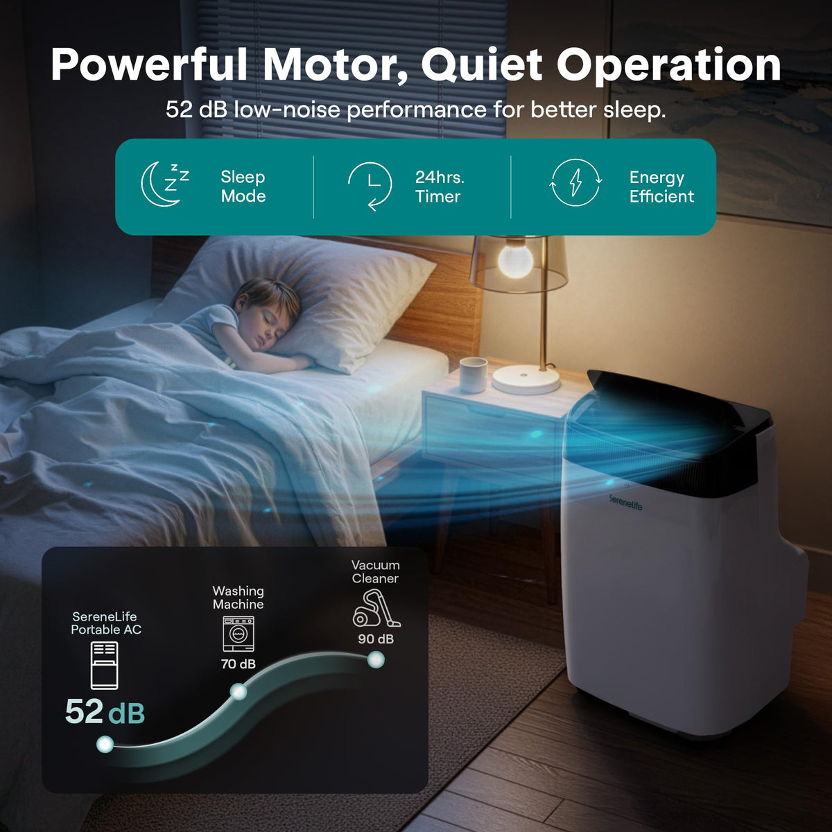 Portable Air Conditioner 8000 BTU 3-in-1 with Window Kit and Remote X804