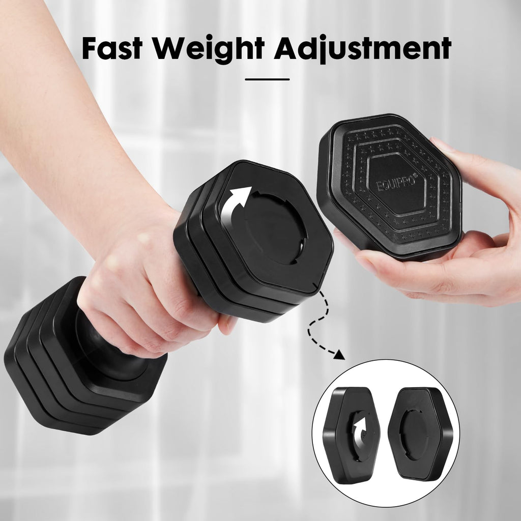 Adjustable Dumbbell Set 2lb 3lb 4lb 5lb I701