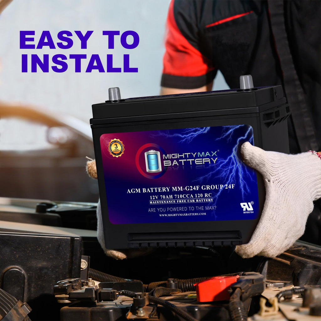 12V 70Ah AGM Replacement Battery H4190