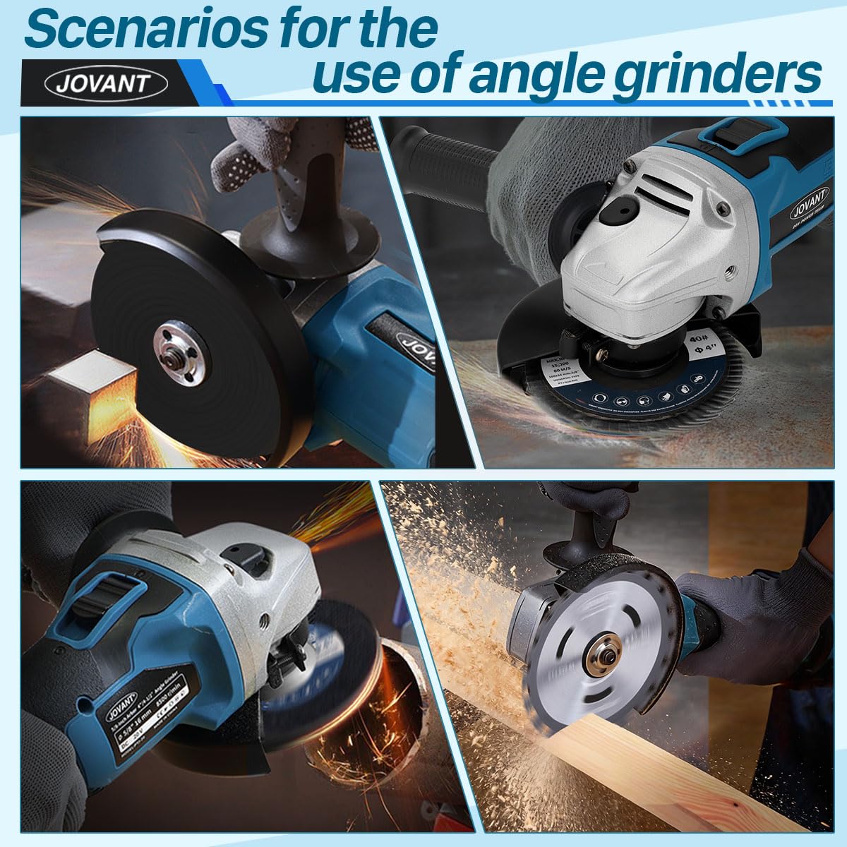 2-in-1 Cordless Nail Gun with Angle Grinder E836