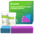 Blood Glucose Test Strips & Lancets Kit, 100 Pack, 30 Gauge E962