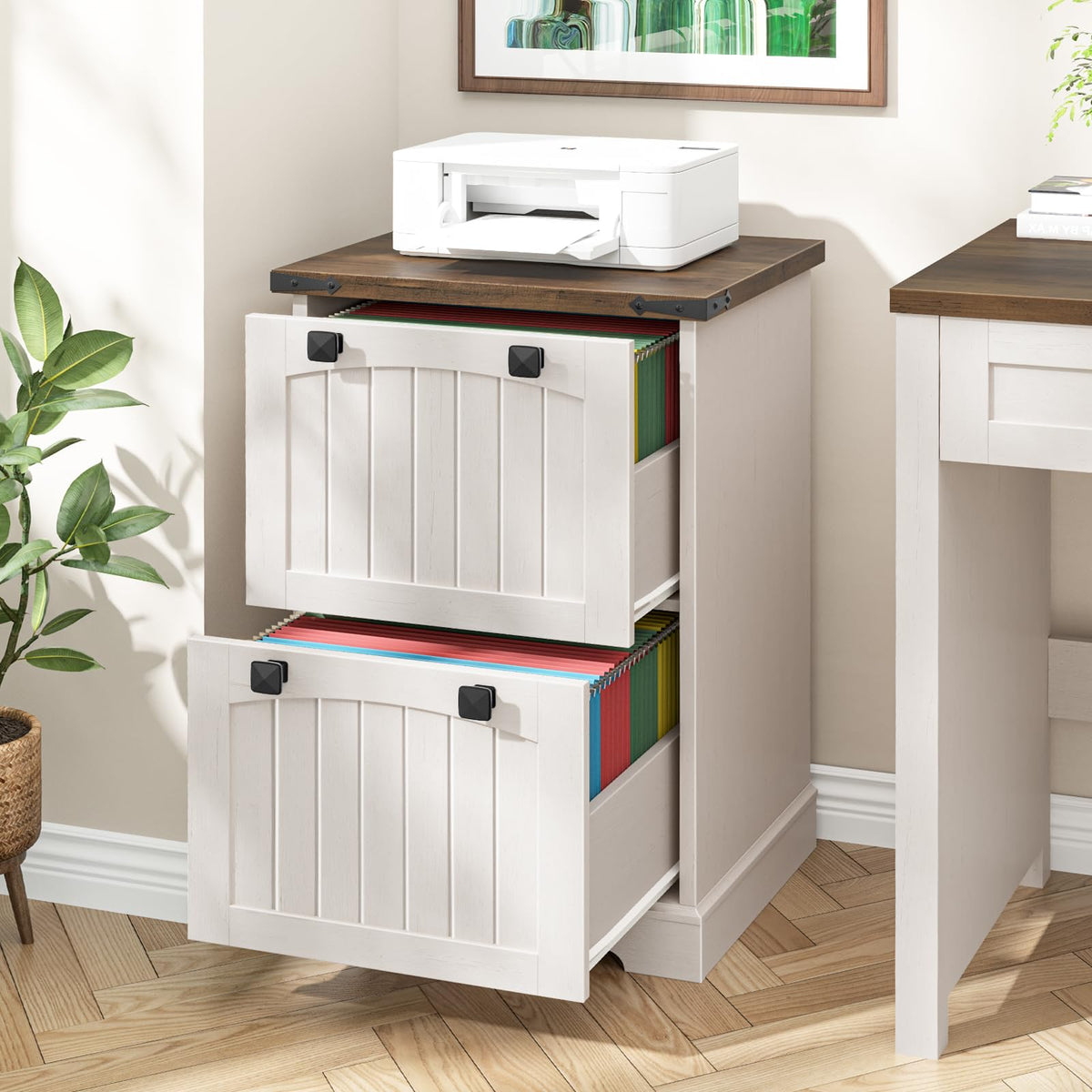 2 Drawer Small File Cabinet I979
