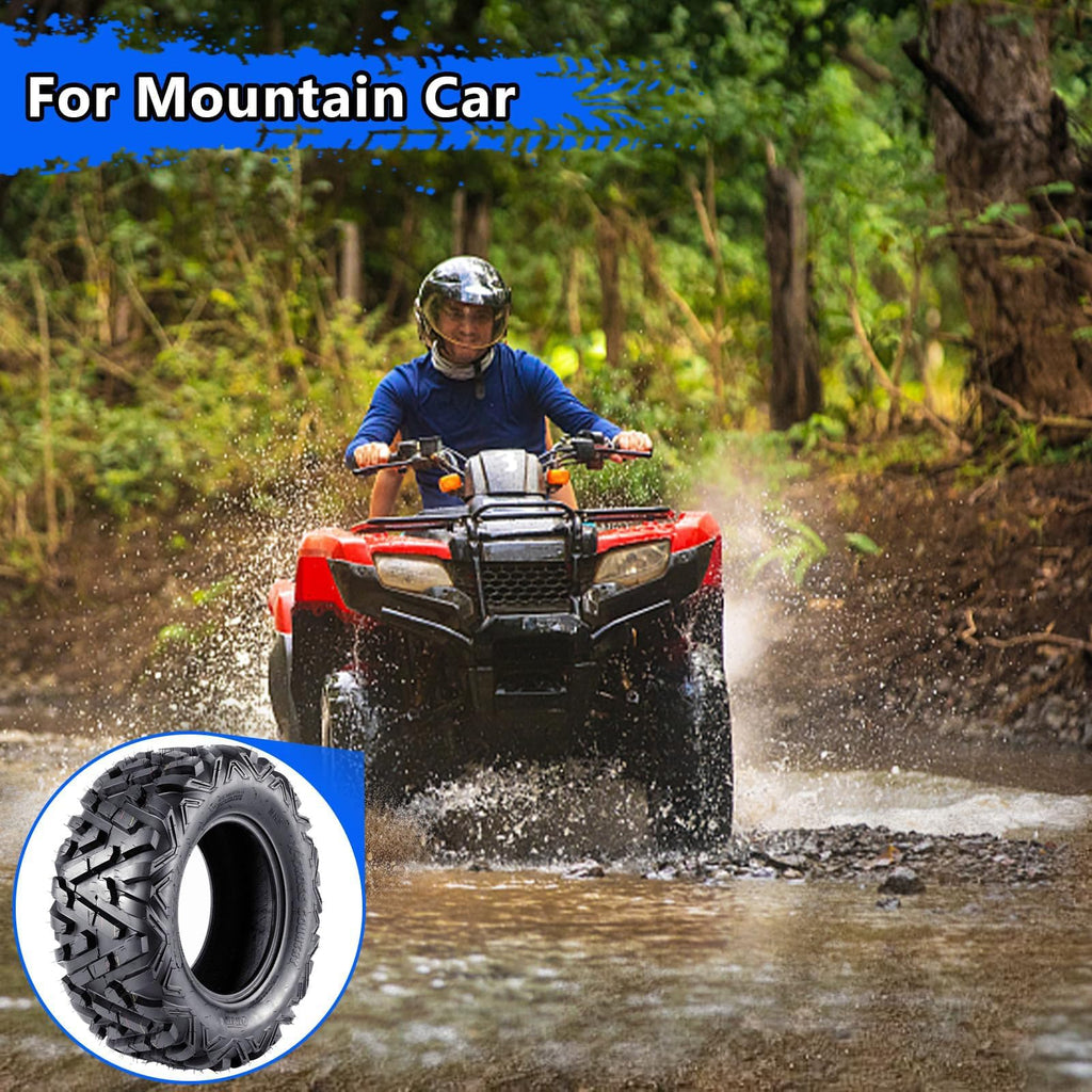 19X7-8 Set of 2 Tubeless ATV Tires Y658919