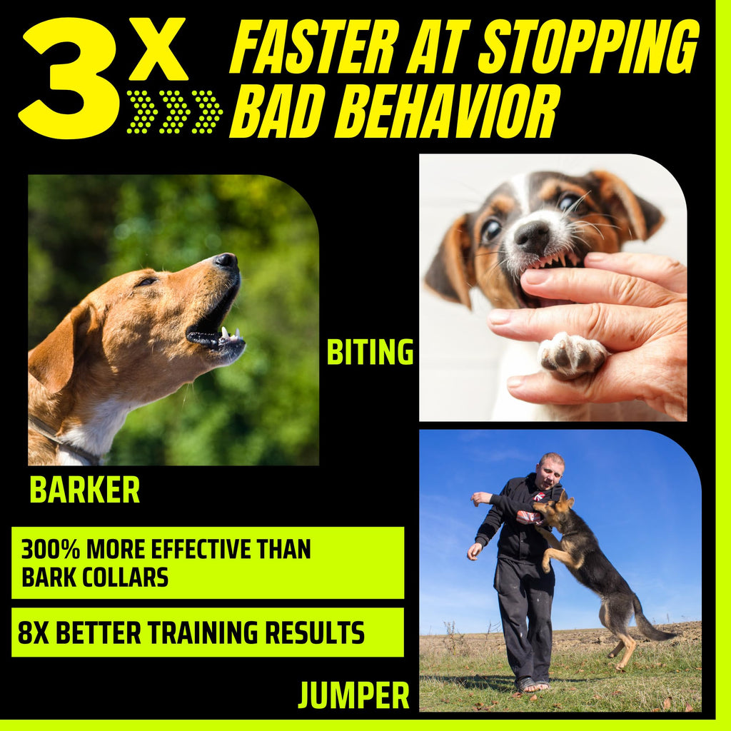 Long Range Ultrasonic Rechargeable Anti Bark Device for Dogs (Black) R856393