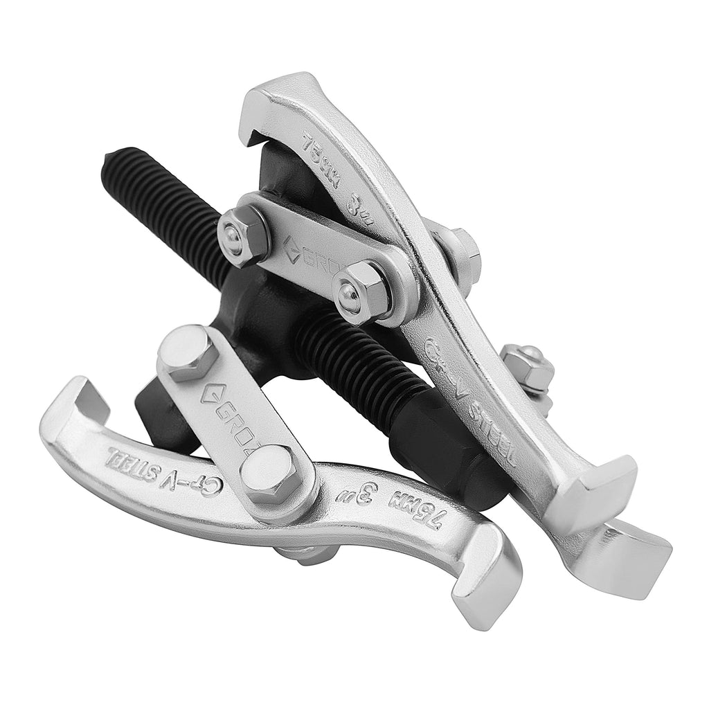 3-Jaw Gear Puller, 3 Inch Max Reach, 3-Ton Safe Working Load C8072