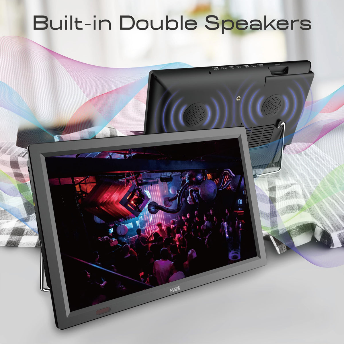 14 Inch Portable TV with Digital Tuner E188