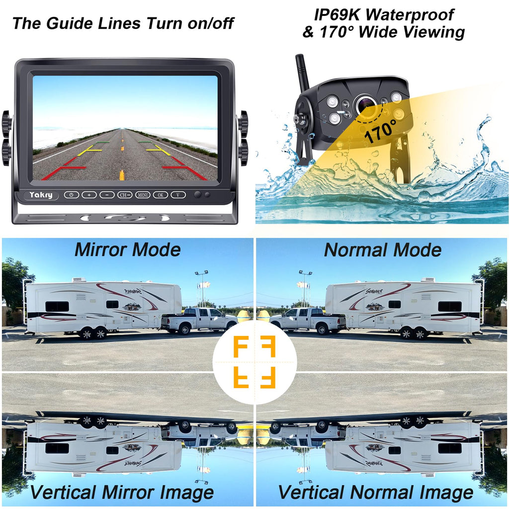 Wireless RV Backup Camera Q1730
