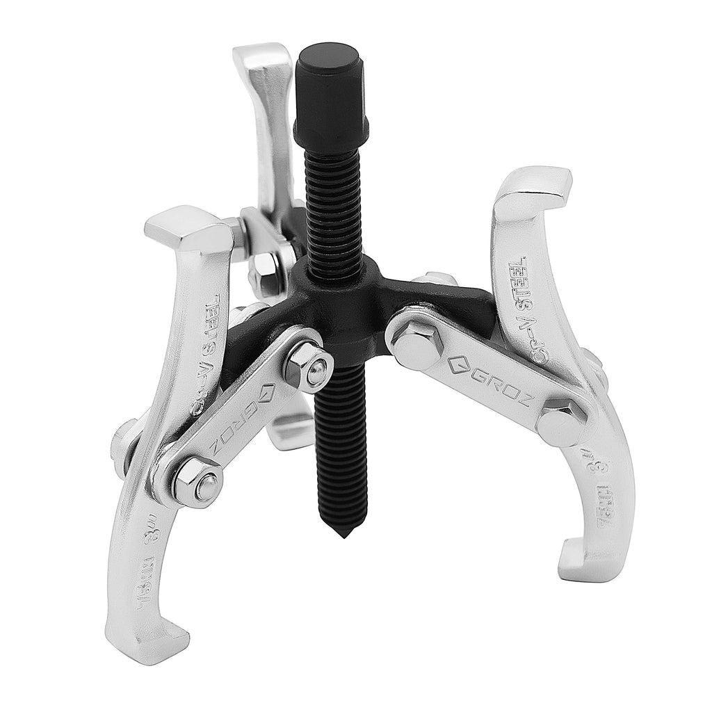 3-Jaw Gear Puller, 3 Inch Max Reach, 3-Ton Safe Working Load C8072
