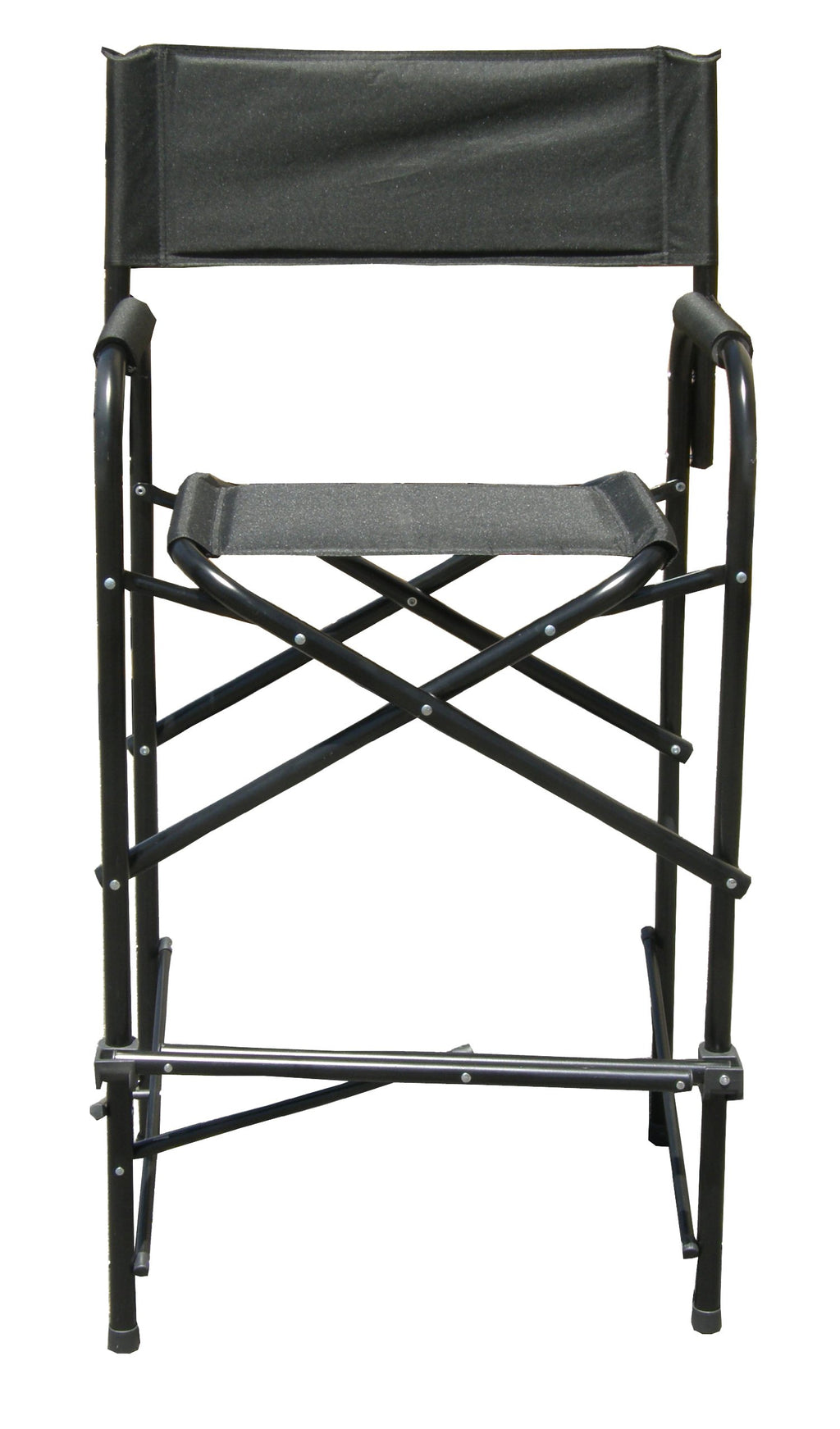 Black Set of 2 Folding Director's Chair V558714