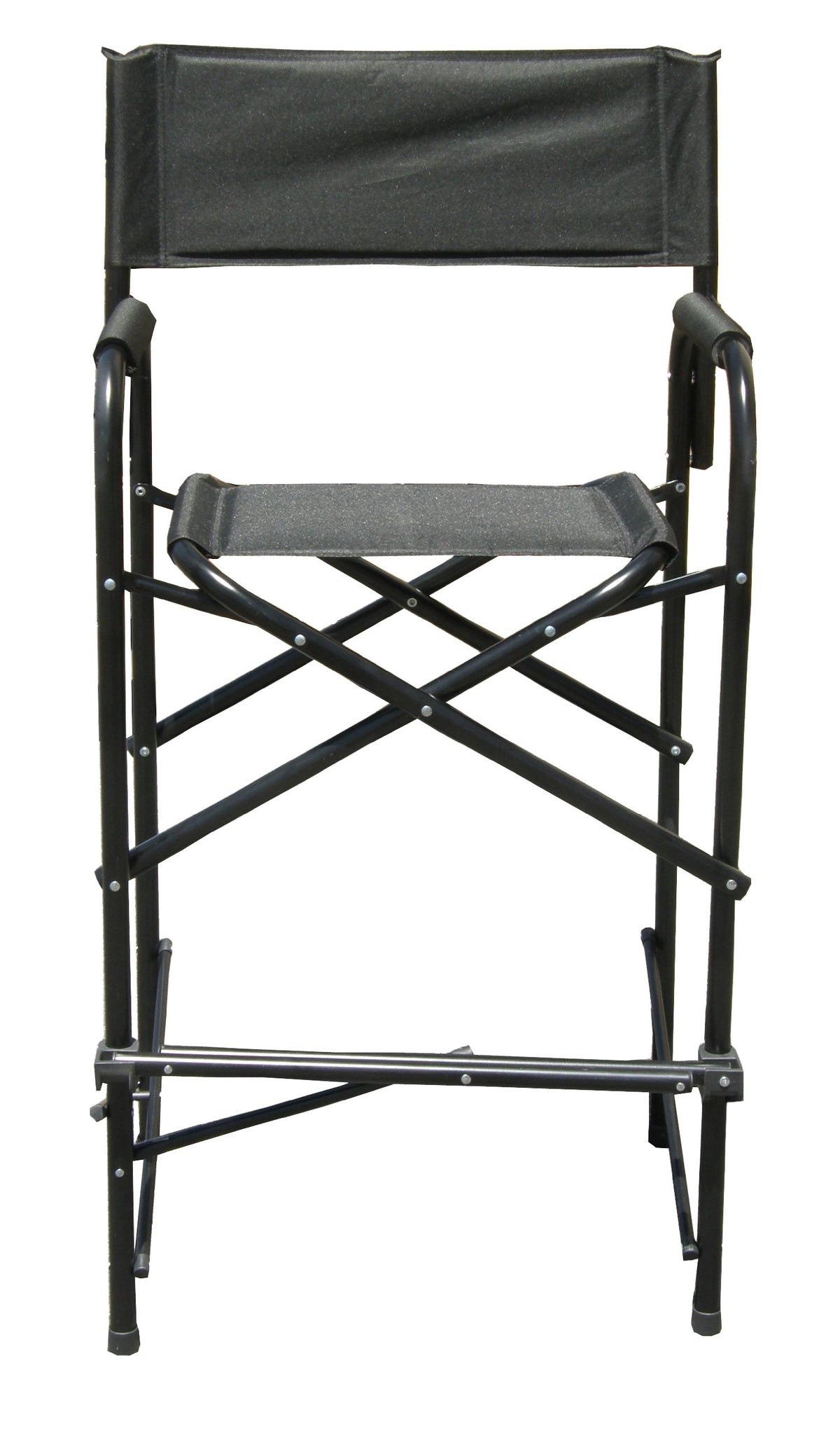 Black Set of 2 Folding Director's Chair V558714