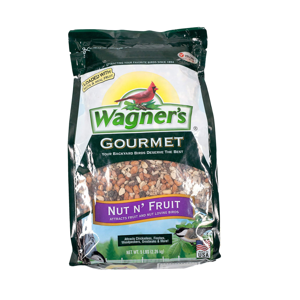 20-Pound Wild Bird Food and 5 Pound Nut & Fruit Wild Bird Food K64234