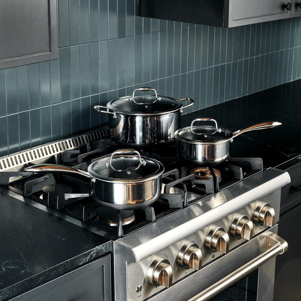 19-Piece Nonstick Cookware Set with Lids H332