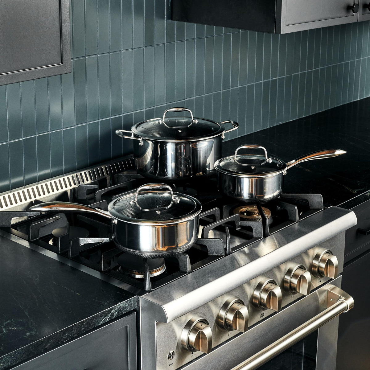 19-Piece Nonstick Cookware Set with Lids H332