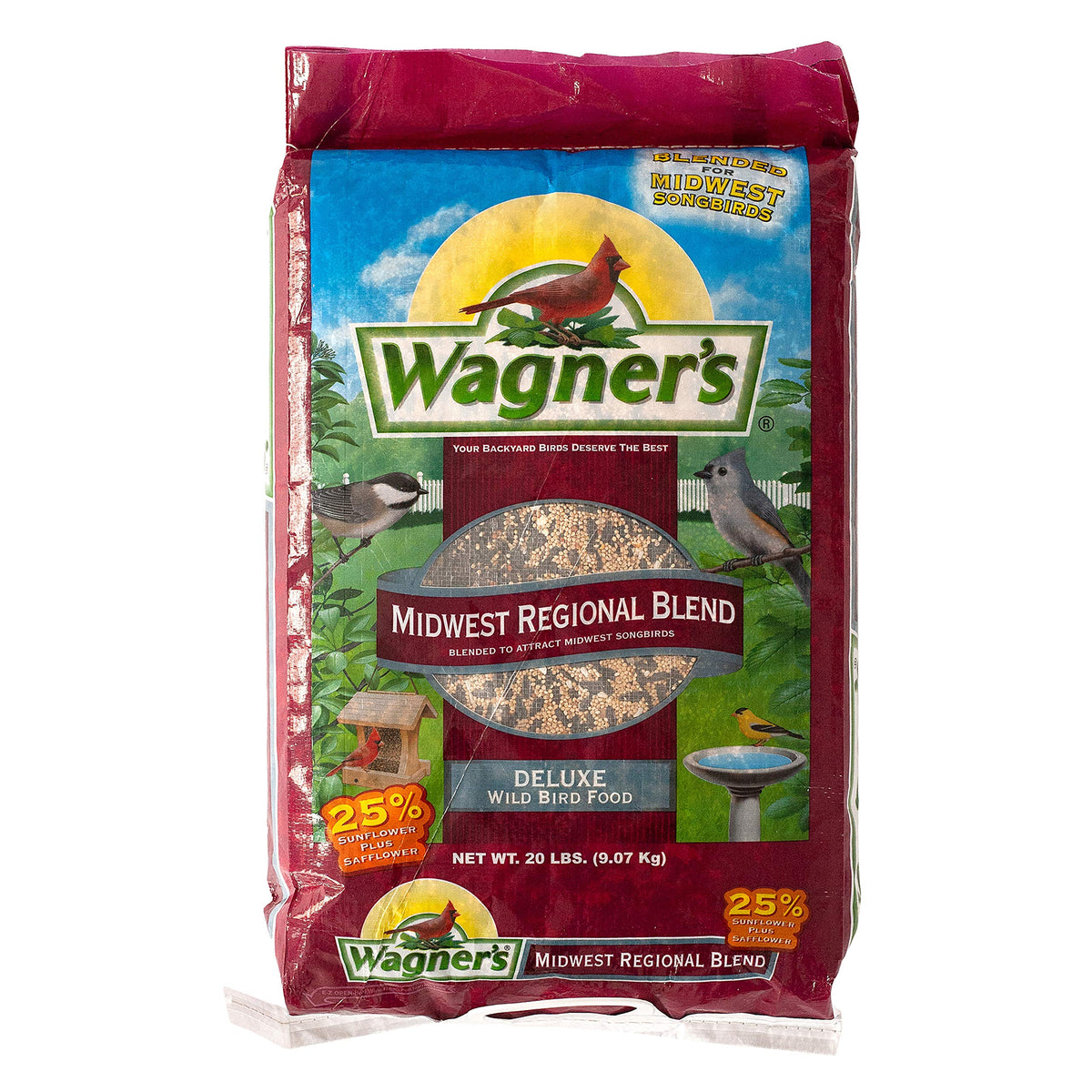 20-Pound Wild Bird Food and 5 Pound Nut & Fruit Wild Bird Food K64234
